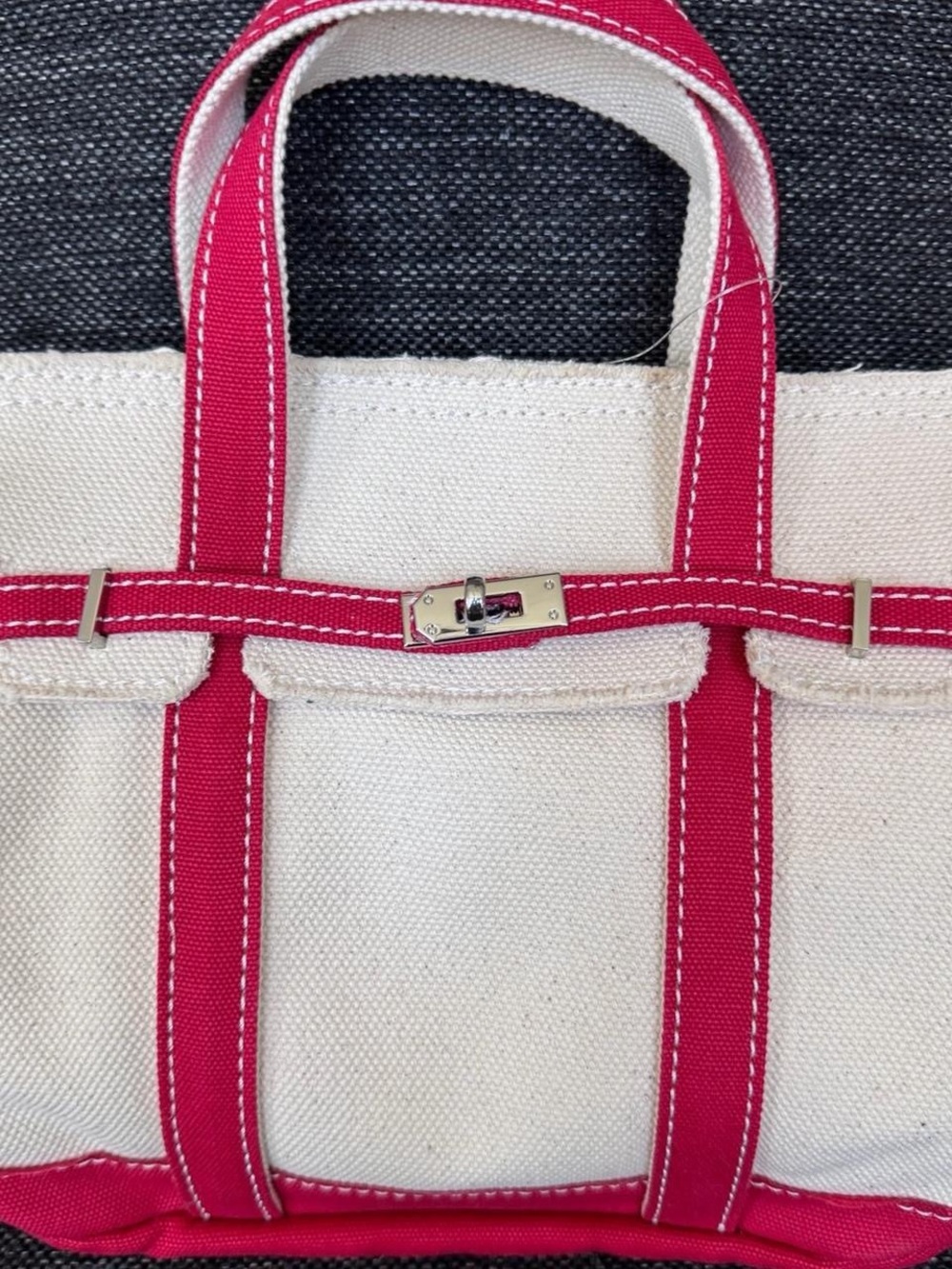 NWT Boatkin Sunwin Madaket Mini
Classic Tote Bag Nantucket Red